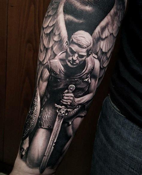 Forearm Sleeve Idea Archangel Michael Body On The Front And Wings Wrapping My Arm R Tattoodesigns Forearm Sleeve Idea Archangel Michael Body On The Front And Wings Wrapping My Arm R Tattoodesigns