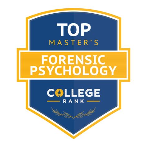 Forensic Psychology Masters Degree