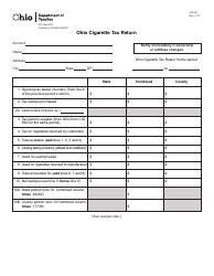 Form Cig58 Fill Out Sign Online And Download Printable Pdf Ohio