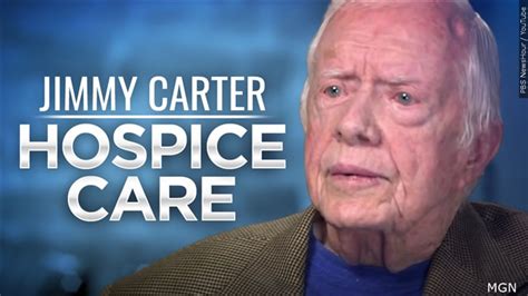 Former President Jimmy Carter Enters Hospice Care Kxl