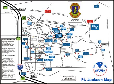 Fort Jackson Military Res Gate 4 Rr Columbia Sc 29207 Us Mapquest