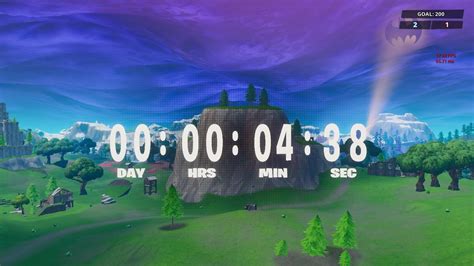 Fortnite Event Timer