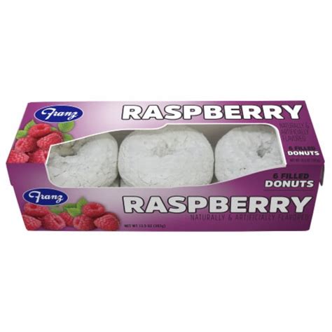 Franz Powdered Raspberry Filled Donuts 6 Ct 13 5 Oz Fry S Food Stores