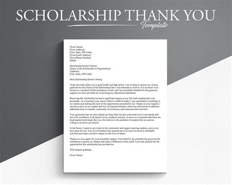 Free 13 Scholarship Thank You Letter Samples In Pdf Ms Word Free 13 Scholarship Thank You Letter Samples In Pdf Ms Word