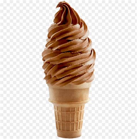 Free Download Hd Png Soft Serve Chocolate Ice Cream Swirl Png