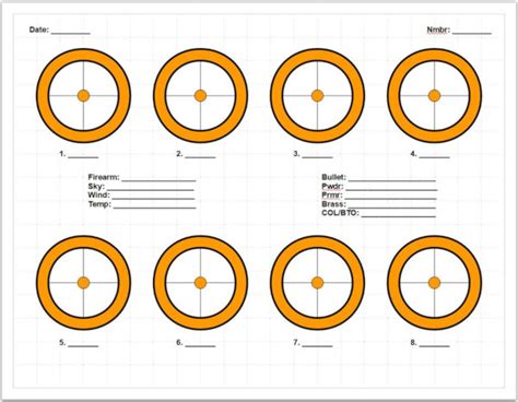Free Downloadable Targets For 6Mm Br Norma And 6Br Benchrest And Long