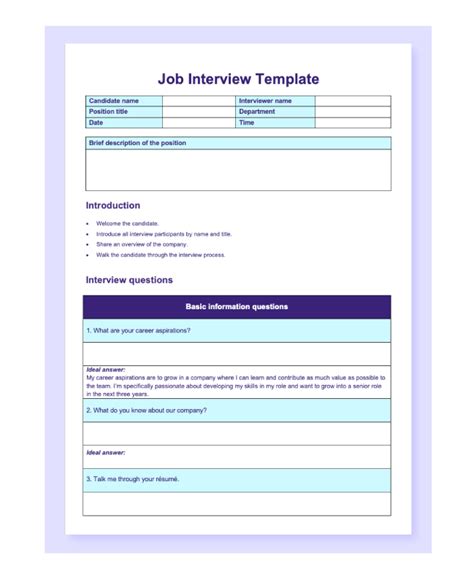 Free Interview Template And Comprehensive Guide To Using It Aihr Free Interview Template And Comprehensive Guide To Using It Aihr