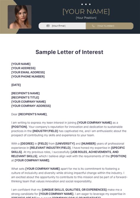 Free Letter Of Interest Templates Examples Edit Online Download Free Letter Of Interest Templates Examples Edit Online Download