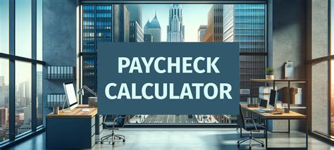 Free Online Paycheck Calculator Calculate Take Home Pay 2024