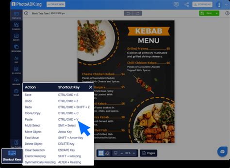 Free Online Price List Maker Photoadking