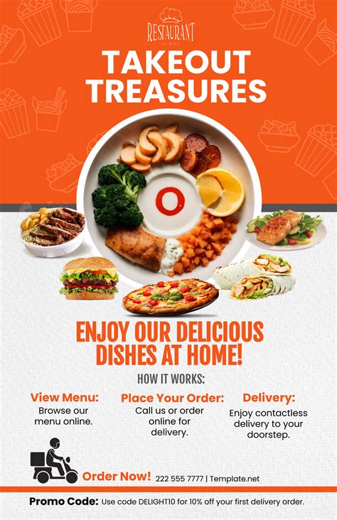 Free Restaurant Takeout Poster Template To Edit Online Free Restaurant Takeout Poster Template To Edit Online