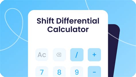 Free Shift Differential Calculator Overtime Bonus Pay Tool Free Shift Differential Calculator Overtime Bonus Pay Tool