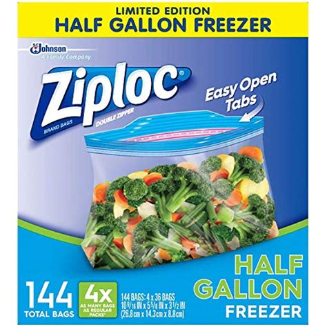 Freezer Zip Lock Bags
