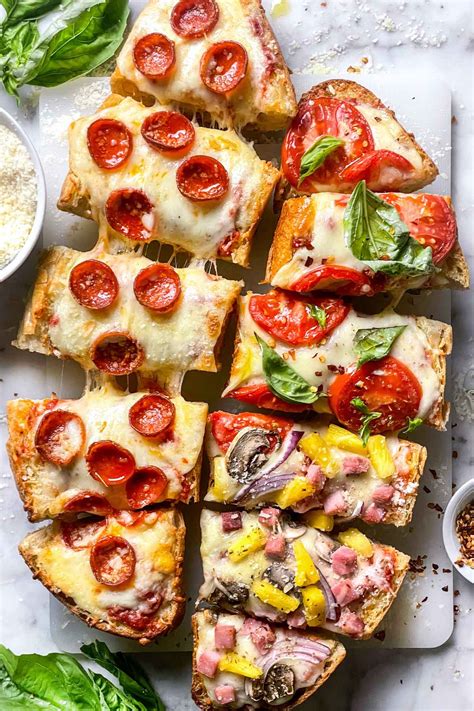 French Bread Pizza Foodiecrush Com