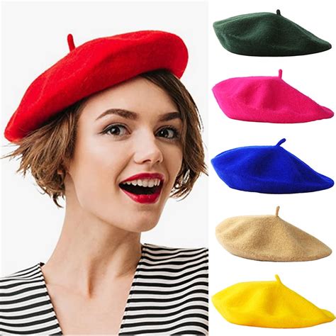 French Hat How Is A Beret Worn French Hat How To Wear A Wool Beret French