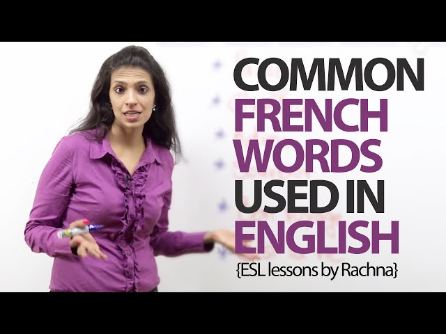 French Words List Grammarvocab