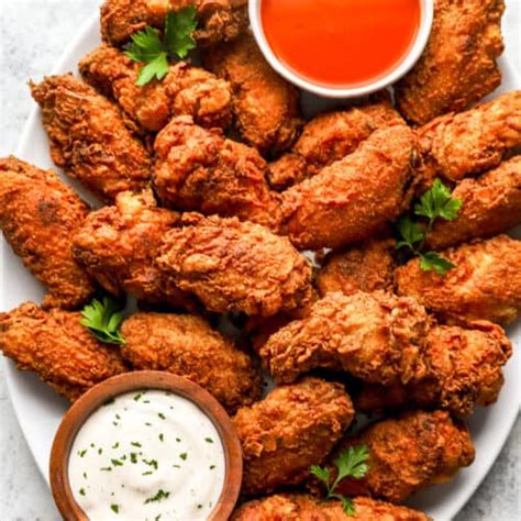 Fried Chicken Wings Recipe The Cookie Rookie