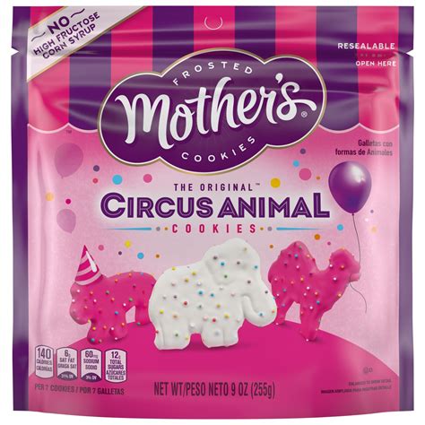 Frosted Circus Animal Cookies