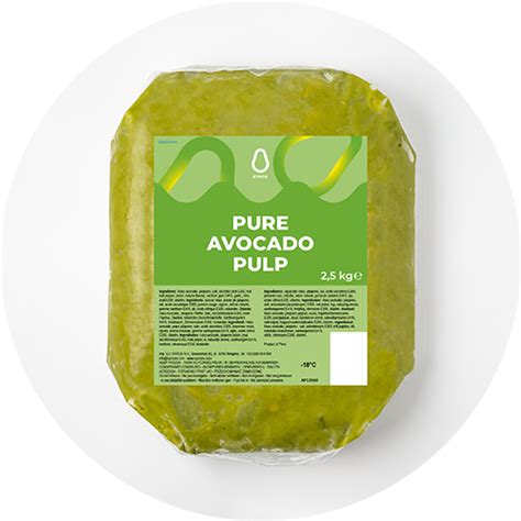 Frozen Avocado Pulp Syros We Love Avocado