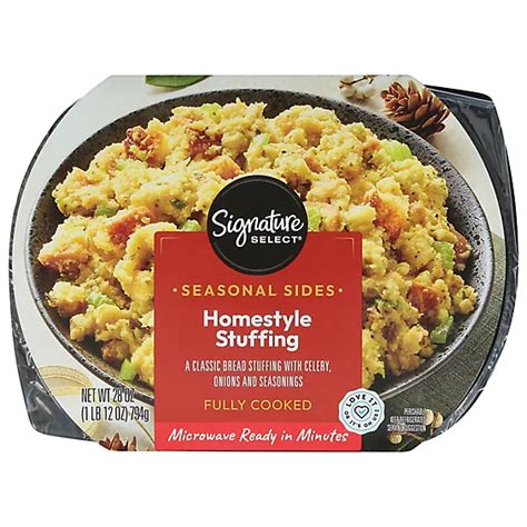 Frozen Cornbread Dressing Walmart Signature Select Stuffing Homestyle 28 Oz Starmarket