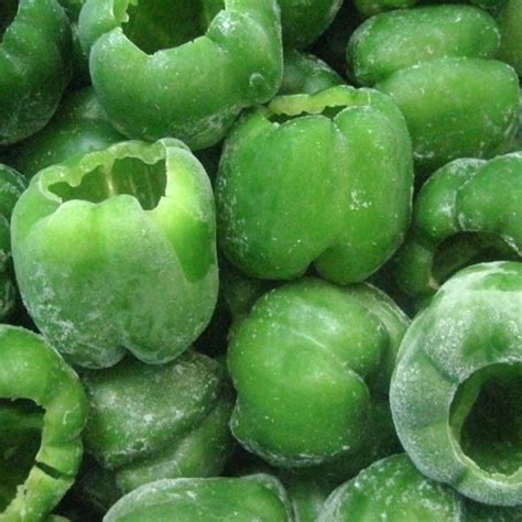 Frozen Green Pepper