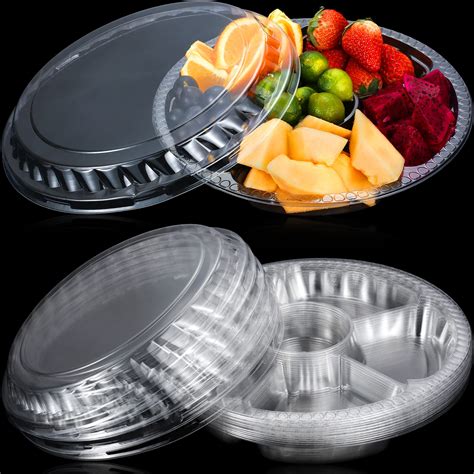 Fruit Tray Container With Lid