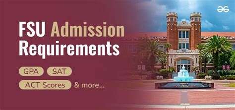 Fsu Admission Requirements 2023