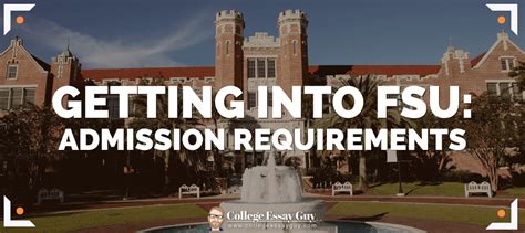 Fsu Admissions How To Apply Best Online Portal
