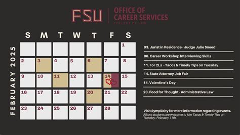 Fsu Law Career Services Career Services Office Presents Tacos And