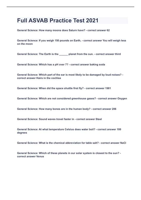 Full Asvab Practice Test 2021 Latest Update Guaranteed Success Full Full Asvab Practice Test 2021 Latest Update Guaranteed Success Full