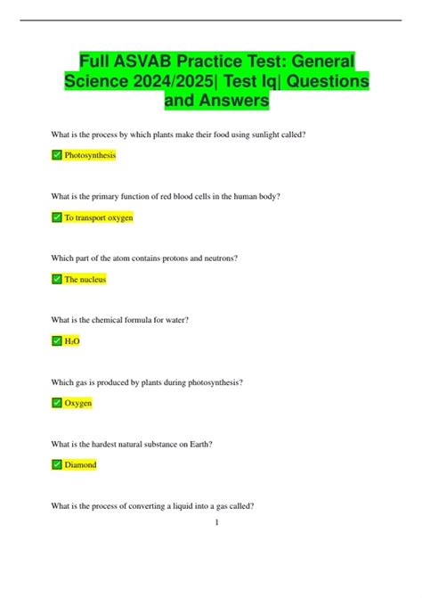 Full Asvab Practice Test 2024 Questions And Answers (100% Pass) - Asvab ... Full Asvab Practice Test 2024 Questions And Answers (100% Pass) - Asvab ...