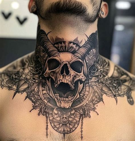 Full Neck Tattoo Ideas For Men Riccda Full Neck Tattoo Ideas For Men Riccda
