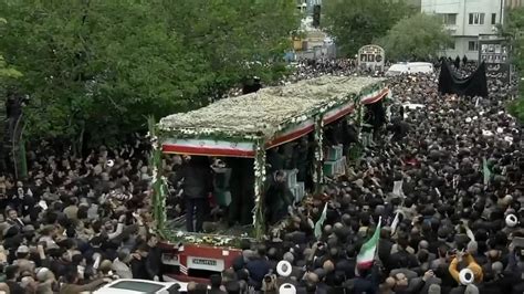 Funeral Procession Begins For President Raisi As Stunned Iranian Regime