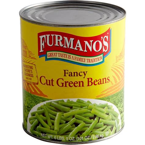 Furmano S 10 Can Cut Green Beans 6 Case