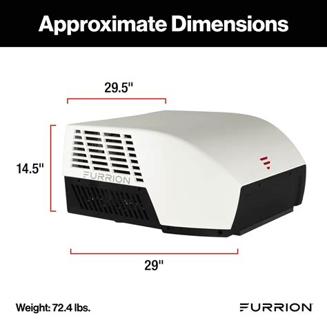 Furrion Chill Cube Variable Speed Rv Rooftop Air Conditioner R32