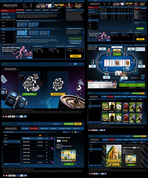 Galacasino Com Redesign On Behance