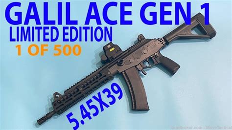 Galil Ace Gen 1 13 Amp Quot Limited Galil Ace Pistol 5 45X39 Galil 5