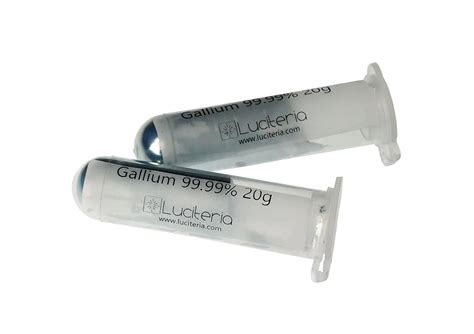 Gallium Metal 99.99% — Luciteria Gallium Metal 99.99% — Luciteria