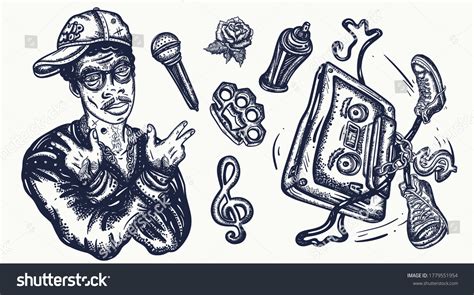 Gangster Hip Hop Tattoo