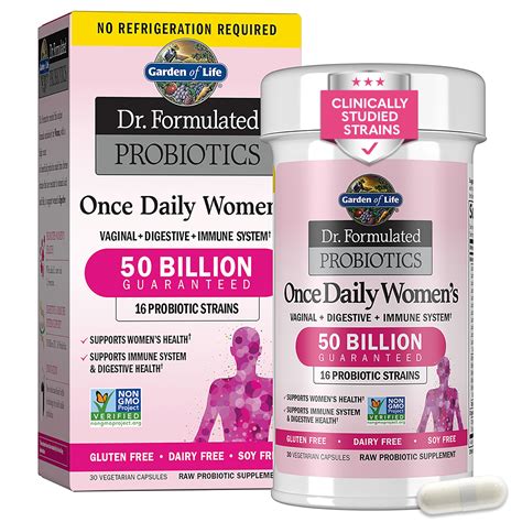 Garden Of Life Once Daily Dr Formulated Probiotics For Women 50 Garden Of Life Once Daily Dr Formulated Probiotics For Women 50
