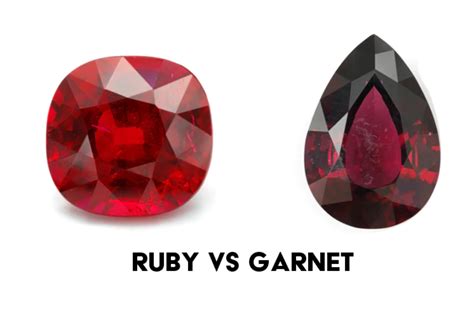 Garnet Vs Ruby Properties Choose The Right Red Gemstone For You