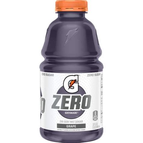 Gatorade Zero Sugar Thirst Quencher Purple Grape Electrolyte Enhanced Gatorade Zero Sugar Thirst Quencher Purple Grape Electrolyte Enhanced