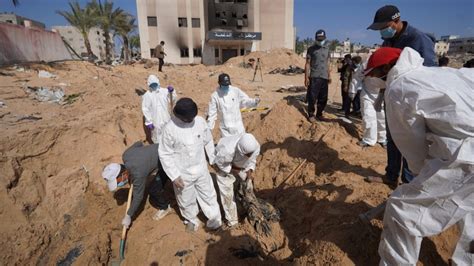 Gaza Amp 39 S Grim Reality Unearthing Mass Graves Amid Ongoing War Watan Gaza Amp 39 S Grim Reality Unearthing Mass Graves Amid Ongoing War Watan