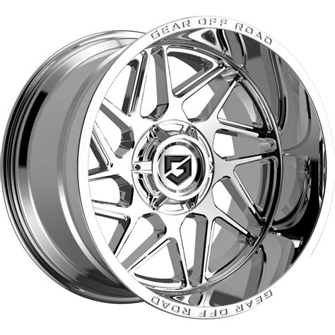 Gear Off Road Chrome Ratio Wheels