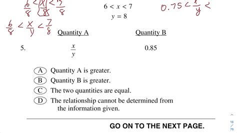 General Gre Math Quantitative Reasoning Tutorial Part 1 Youtube