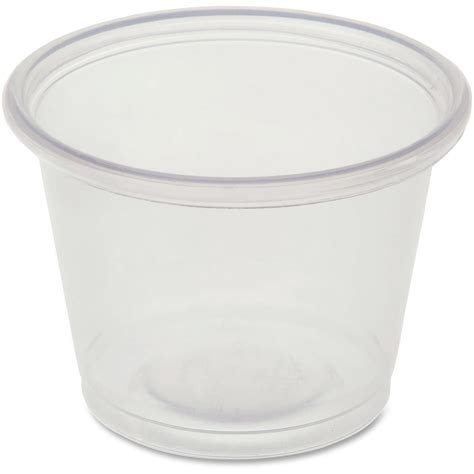 Genuine Joe 1 Oz Portion Cups 1 Fl Oz Clear Polystyrene Beverage Sauce 50Bag 50 Carton Office Depot Genuine Joe 1 Oz Portion Cups 1 Fl Oz Clear Polystyrene Beverage Sauce 50Bag 50 Carton Office Depot