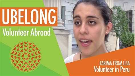 George Washington University Student Volunteers In Peru Youtube