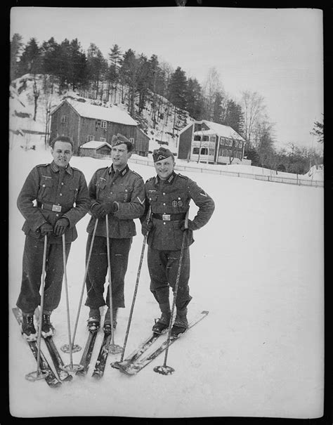 German Military On Skis Kristiansand Norway 1940 Norway 1940 83 German Military On Skis Kristiansand Norway 1940 Norway 1940 83