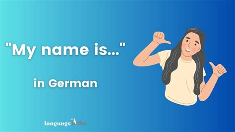 German My Name Is