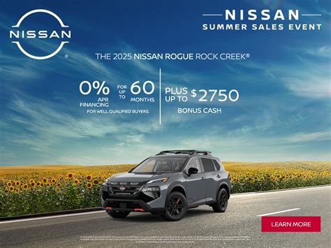 Get 0% Apr Financing On A New 2025 Nissan Rogue During Peoria Nissan's Big  President's Day 0% Event!<em> Find Yours Here: Https://Ow.ly/9Xbj50uvuly  </em>Jn8bt3bb9sw414222. More Than 5. 0% Apr For 60 Months: Applies